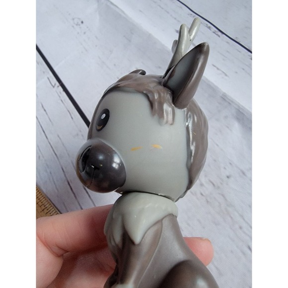 Disney Frozen Seated Sven Moose Character Kids Toy Figure Pretend Play 4.25 Inch - Picture 9 of 9